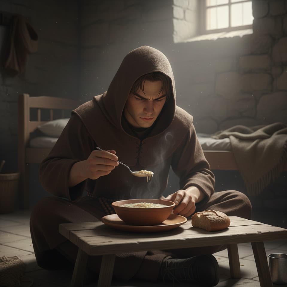 A monk ruined the way I eat forever