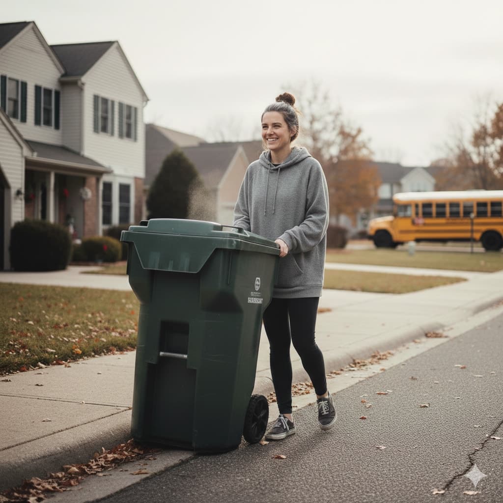 The Day I Was Glad the Trash Didn’t Get Taken Out